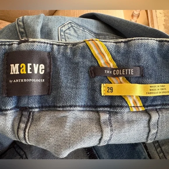 Maeve The Denim Colette Cropped Wide Leg Jean - Picture 7 of 9